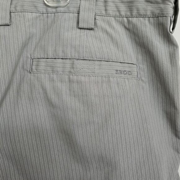IZOD XFG Golf Shorts Mens Sz 42 Pockets, Logo, Comfortable Wear, Quick Dry Gray - Picture 6 of 13
